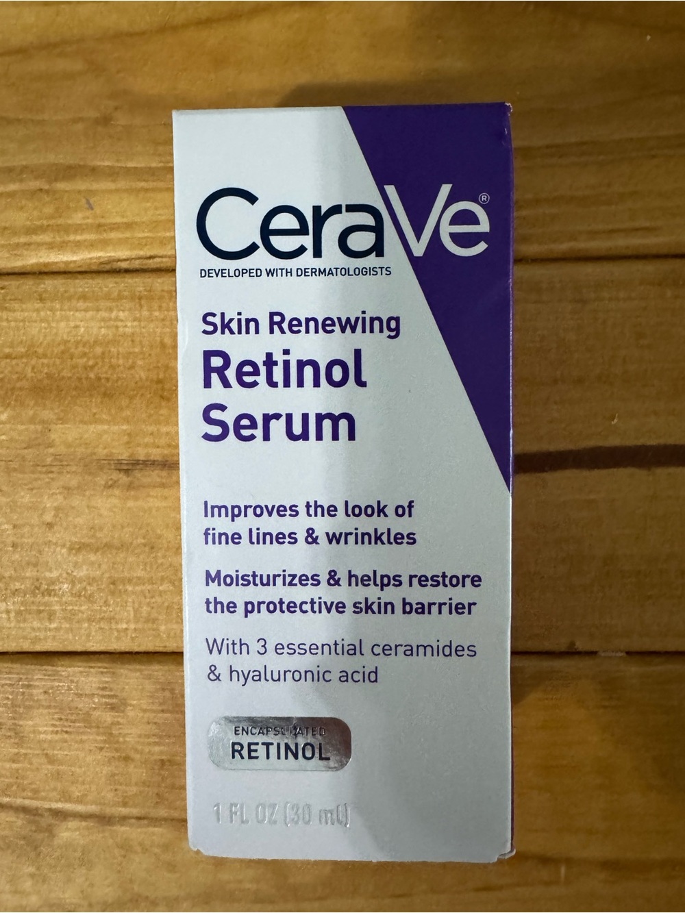 Cerave Retinol Serum - Purple/White